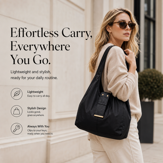 Snowhomeyâ„¢ Foldable Keychain Tote